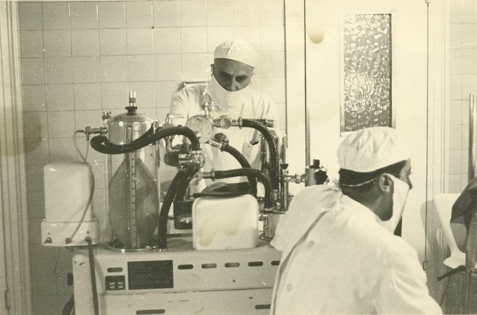 Manel Prats Mata al Sanatori-Clínica de Nostra Senyora de la Mercè, 1967 